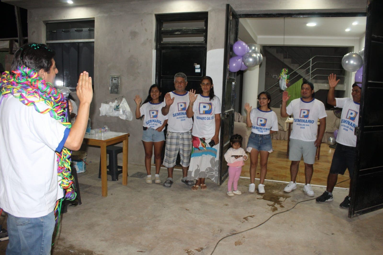 Inauguración de la base política Los Maestros educación dignidad y cambio para Gregorio Albarracín